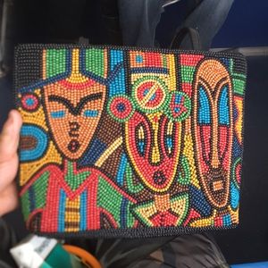 Purse Beaded African Decent 50$